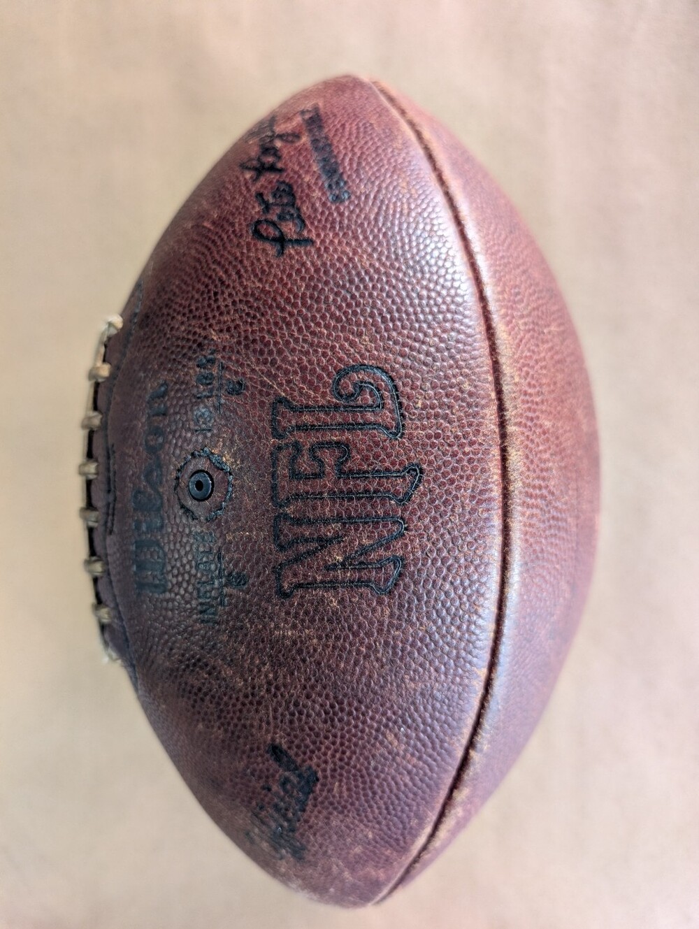Vintage NFL Official Leather Football - Brown